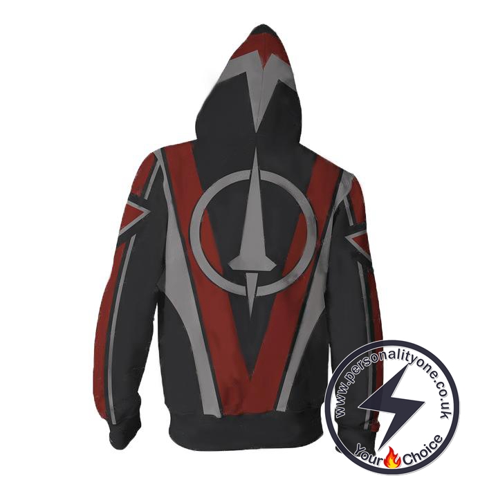 Borderlands Hoodies - Borderlands Crimson Lance Zip Up Hoodie Jacket